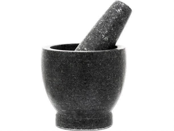 Polished Surface Natural Granite Mortar & Pestle - Kitchenalia Westboro