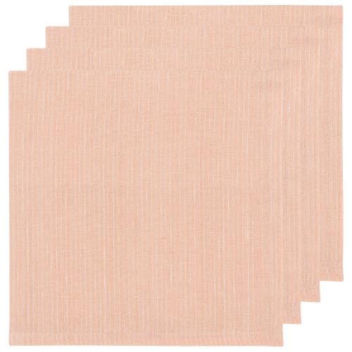 Napkins Linen Pinstripe Nectar Set of 4