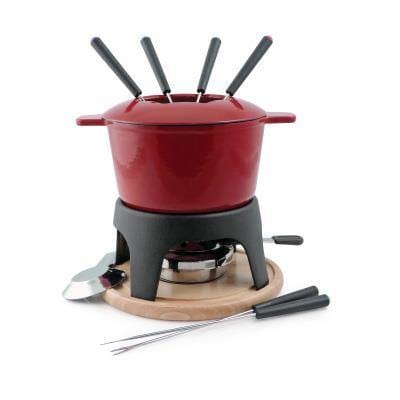 Swissmar Sierra 11 Piece Fondue Set Red - Kitchenalia Westboro