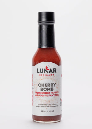 Lunar Hot Sauce Cherry Bomb Ghost Pepper 5fl.oz