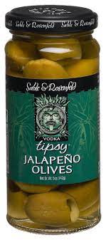 Sable & Rosenfeld tipsy Jalapeno Olives 250ml