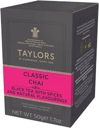 Tea Classic Chai Teabags Box of 20
Taylors of Harrogate