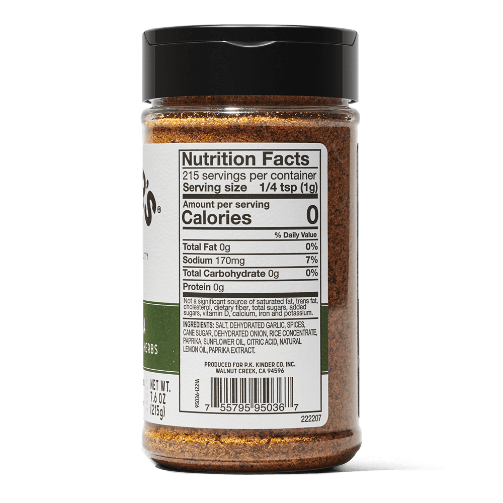 Kinder's Santa Maria Rub 7.6oz