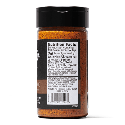 Kinder's Woodfired Garlic Seasoning 6oz