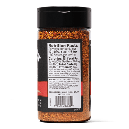 Kinder's Red Jalapeno Garlic Seasoning 4.3oz