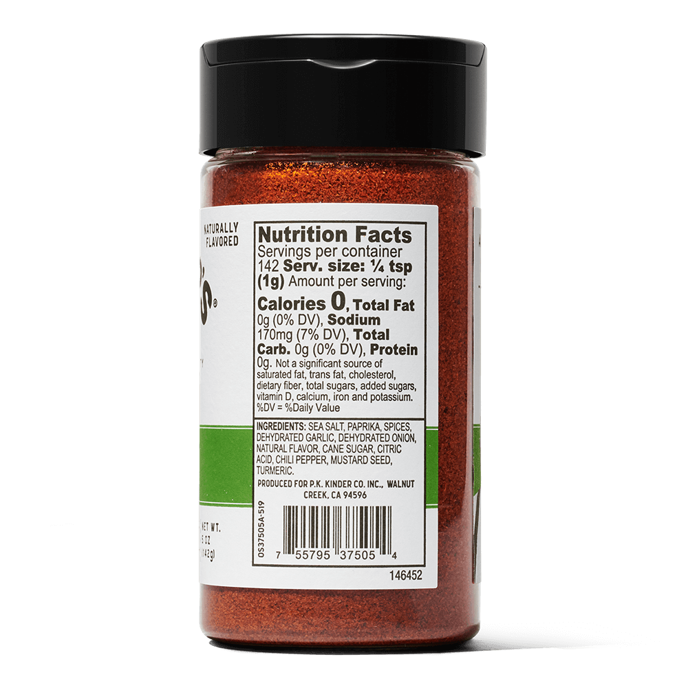 Kinder's Tequila Lime Rub 5oz