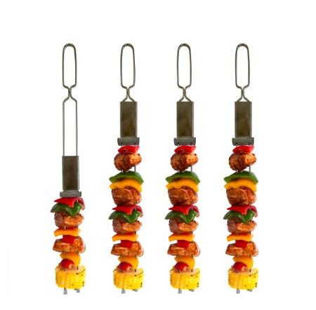 Outset Stainless Steel Slider Skewers Set of 4