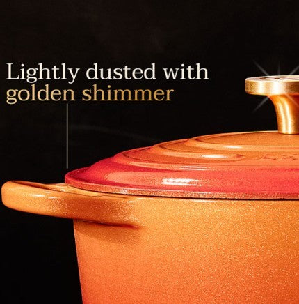 Le Creuset 100 Year Anniversary Oval Dutch Oven - 4.7L Flamme Dorée