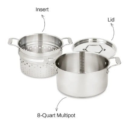 All-Clad Simply Strain Miltipot - 8Qt