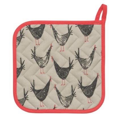 Now Designs Chicken Scratch Pot Holder