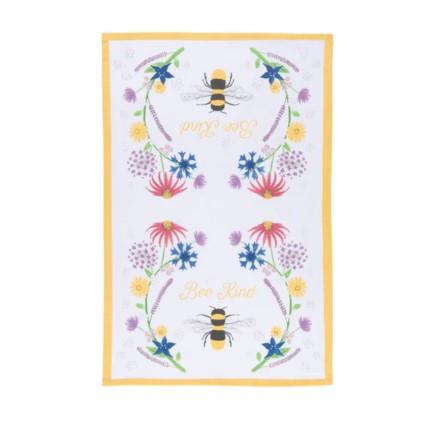 Now Designs Dishtowel Bee Kind