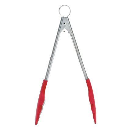 Cuisipro Tongs - 9.5" Silicone With Teeth