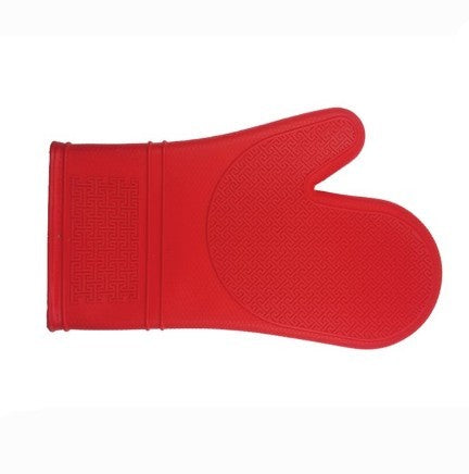 Kitchen Basics Silicone Oven Mitt - Red