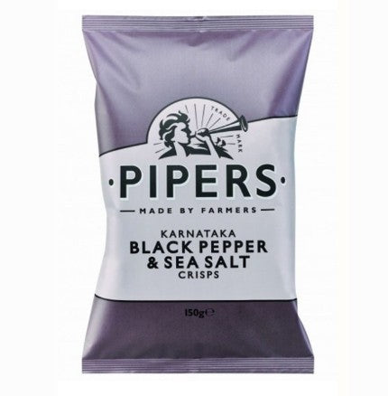 Piper's Crisps - Karnataka Black Pepper & Sea Salt