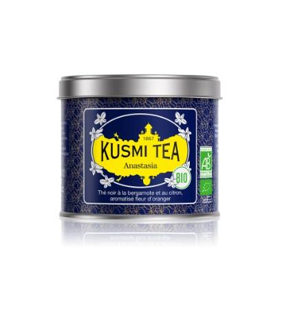 Kusmi Organic Anastasia Black Tea 100g Tin