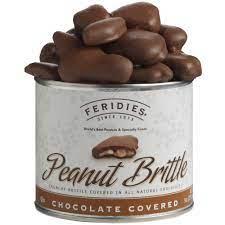 Feridies Chocolate Covered Peanut Brittle 9oz