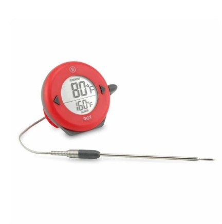 Thermoworks DOT® Simple Alarm Thermometer - Red