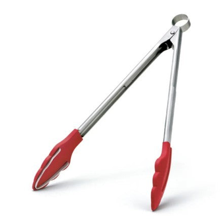Cuisipro Tongs - 12" Silicone With Teeth