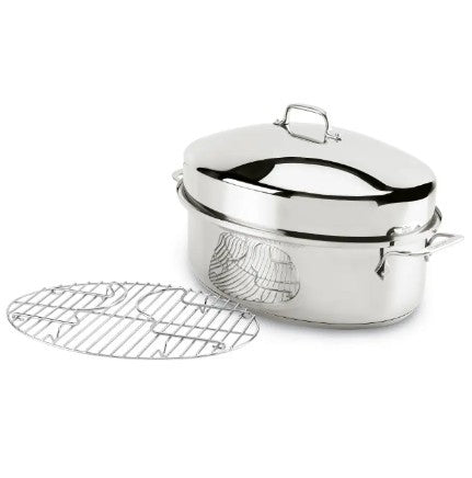 All-Clad Oval Roaster - Lid & Rack