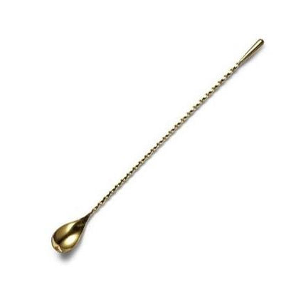 Teardrop Barspoon 40cm Gold