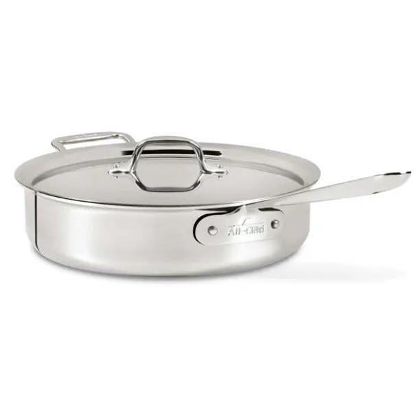 All-Clad D3 Stainless Steel 4QT Saute Pan