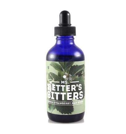 Ms. Better's Bitters Green Strawberry Mah Kwan