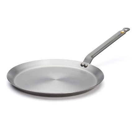 De Buyer Crepe Pan - Mineral B Carbon Steel 12"