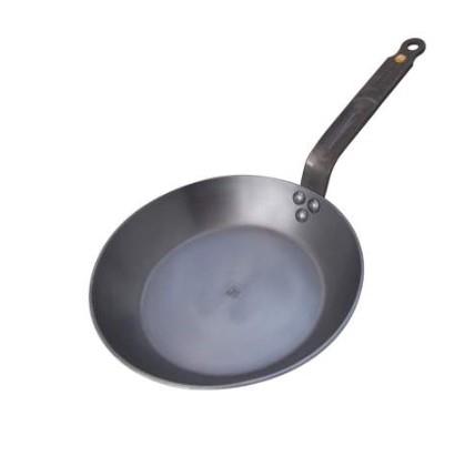 De Buyer 11" Mineral B Carbon Steel Fry Pan