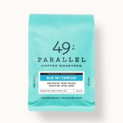 49th Parallel Full Bean Blue Sky Espresso 12oz