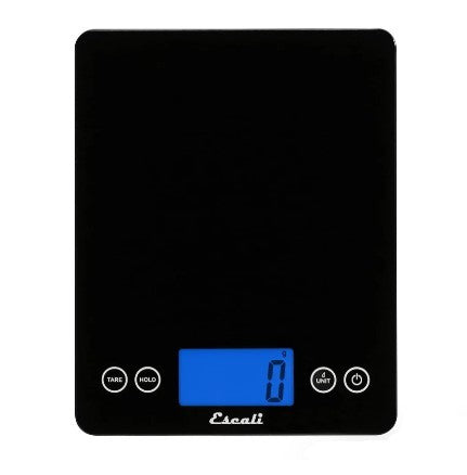 Escali Arti XL Glass Kitchen Scale - Black