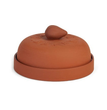 Fox Run Garlic Baker - 7" Terra Cotta