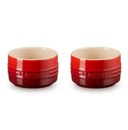 Le Creuset Stackable Ramekins - Set of 2 Cerise