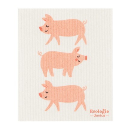 Ecologies Swedish Sponge Cloth - Penny Pig