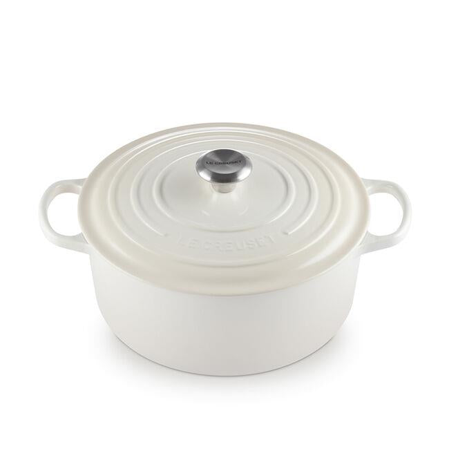 Le Creuset 6.7L Round Dutch Oven Meringue