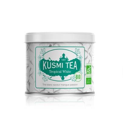 Kusmi Organic Tropical White Tea 100g Tin