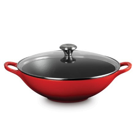 Le Creuset Wok - Cerise