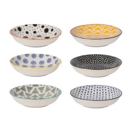 Now Designs Pinch Bowls - Bit & Dots Multicolour