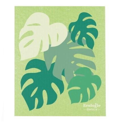 Ecologies Monstera Swedish Sponge Cloth