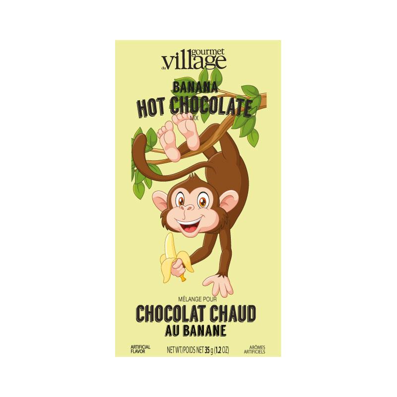 Hot Chocolate Monkey Banana 35g Gourmet du Village