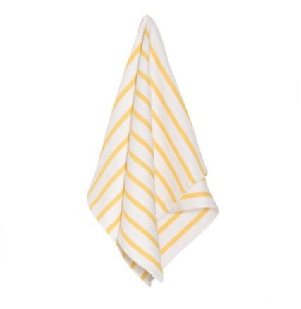 Now Designs Dishtowel Basketweave Lemon