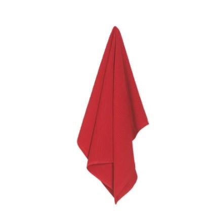 Now Designs Dishtowel Ripple Red