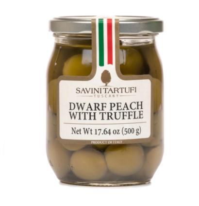 Savini Tartufi Dwarf Peaches with Truffle 500g