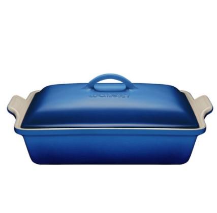 Le Creuset 3.8L Rectangular Covered Casserole Blueberry