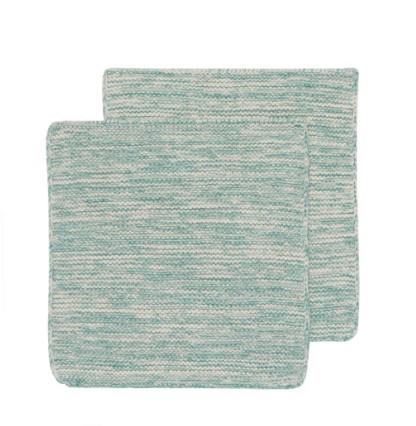 Danica Lagoon Knit Dishcloths Set Of 2