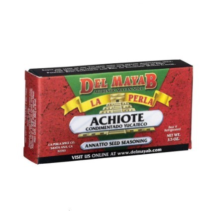 Del Mayab La Perla Achiote Paste 110g