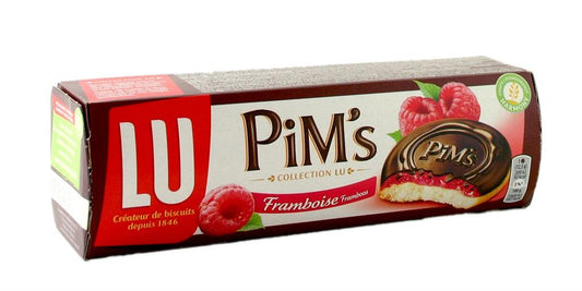 Lu Pims Raspberry Biscuits - 150g