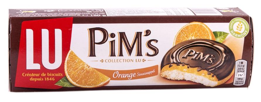 Lu Pims Orange Biscuits - 150g