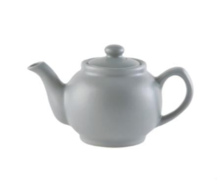 Price & Kensington Matte Teapot 6 Cup Grey