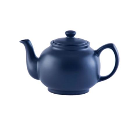 Price & Kensington Matte Teapot 6 Cup Navy