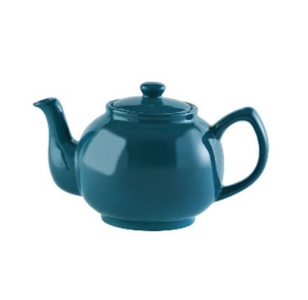 Price & Kensington Brights Teapot 6 Cup Teal Blue